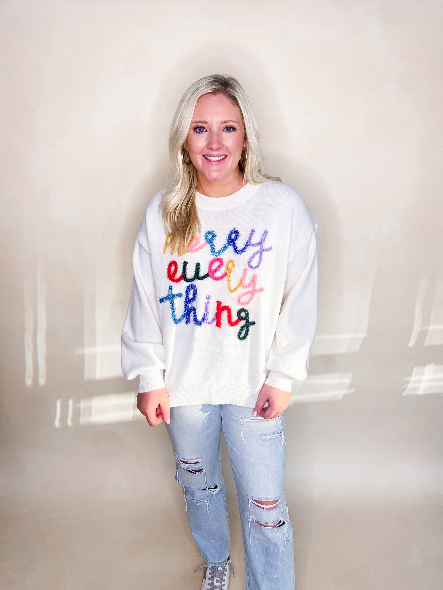 Merry Everything Sweater