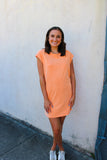 Orange Tshirt Dress