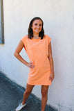 Orange Tshirt Dress