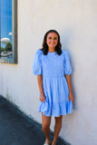 Chambray Tier Dress