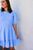 Chambray Tier Dress