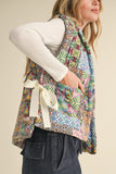 Purple Multi Patch Vest