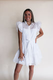 White Check Dress