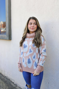 Blush Cheetah Sweater