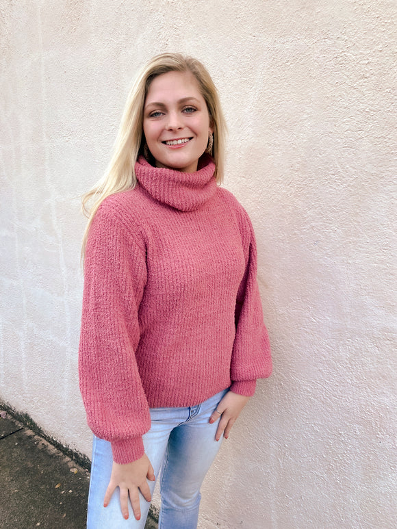 Winter Rose Sweater
