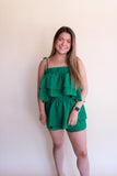 Kelly Green Two Piece Set