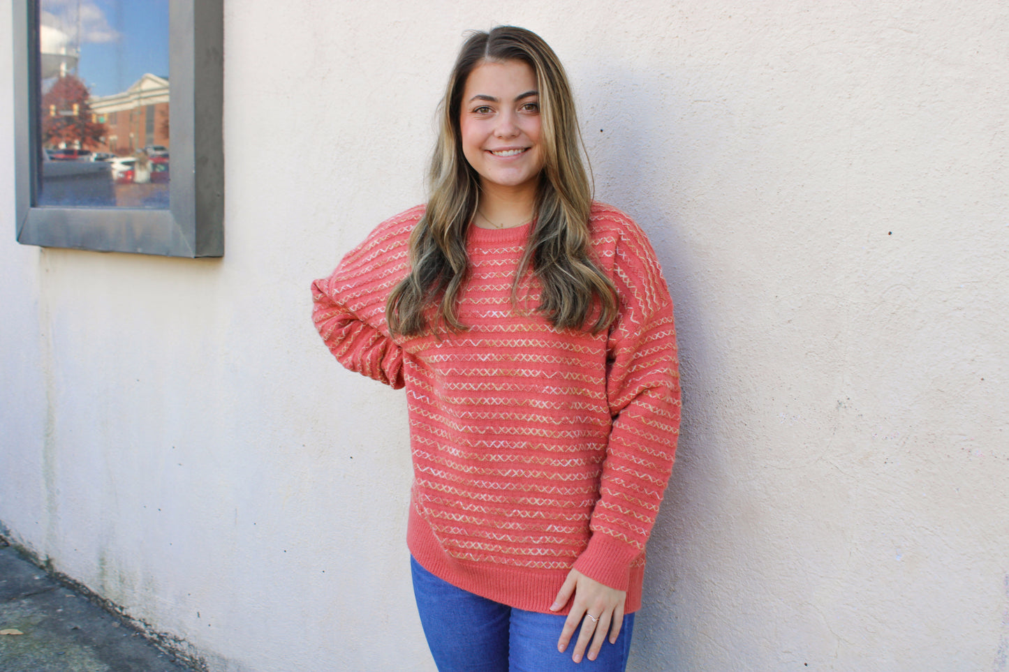 Marsala Stitch Sweater