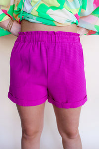 Orchid Simple Shorts