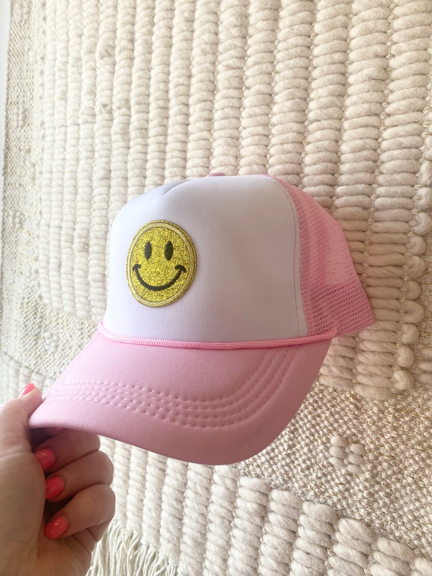 Smiley Trucker Hat