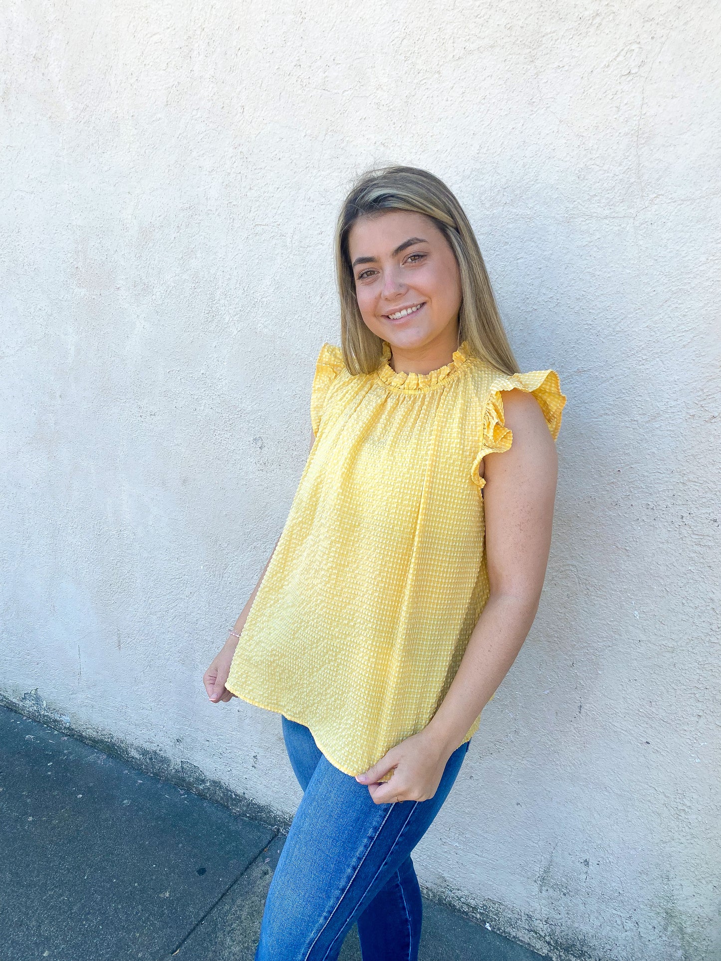 Sunshine Yellow Top