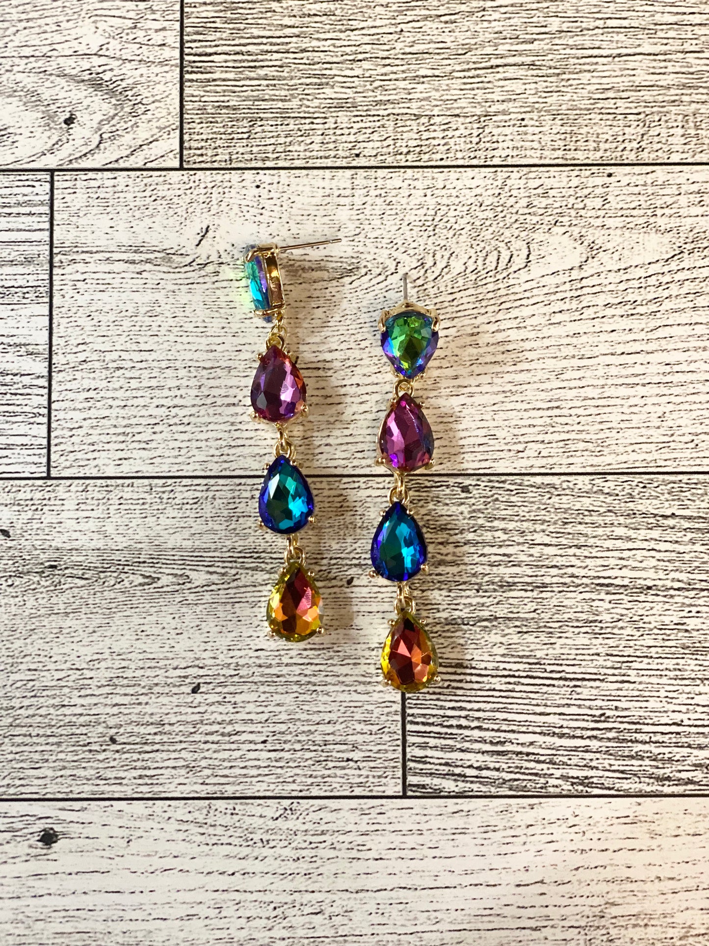 Colorful Gem Dangles