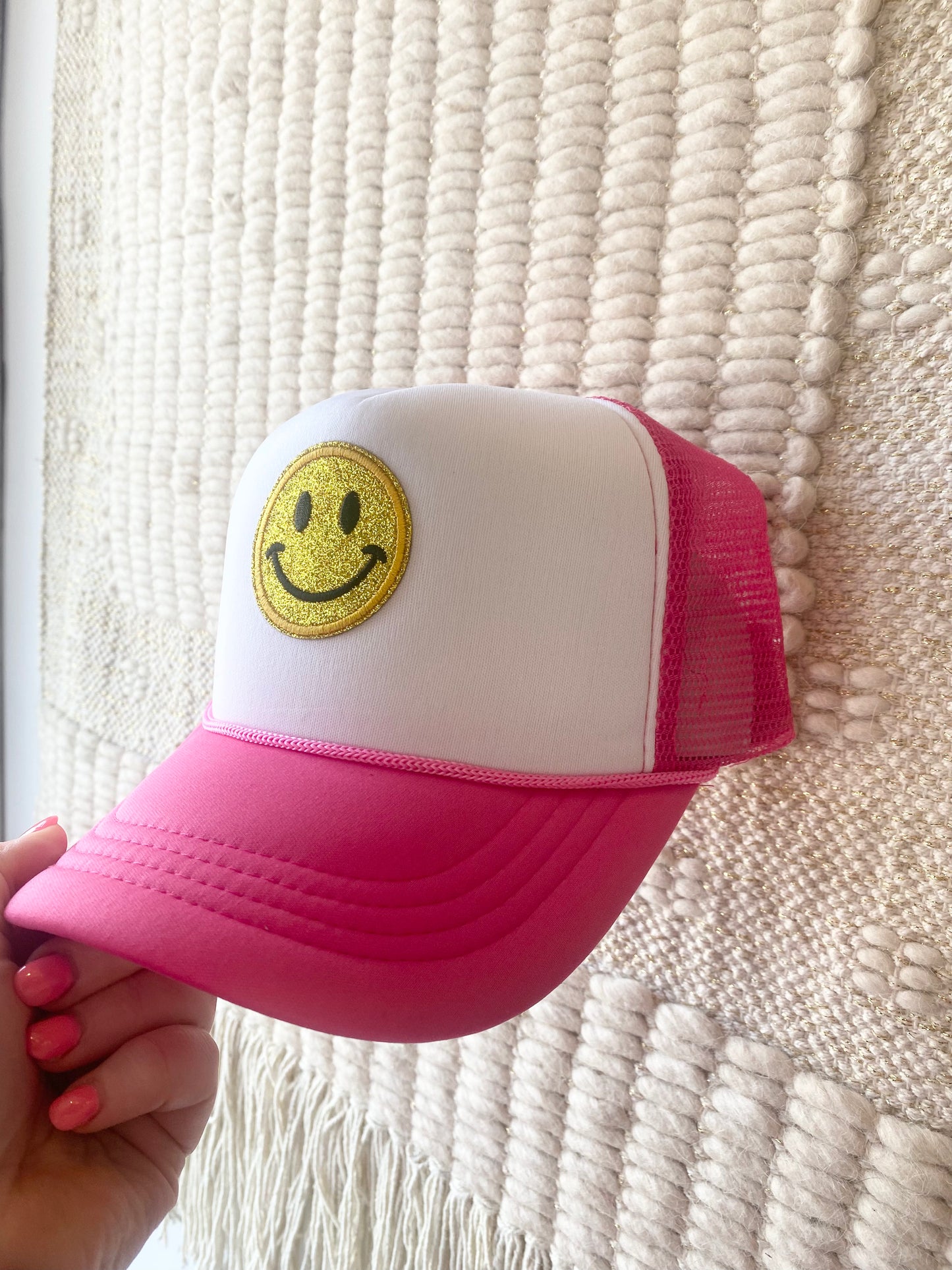 Smiley Trucker Hat